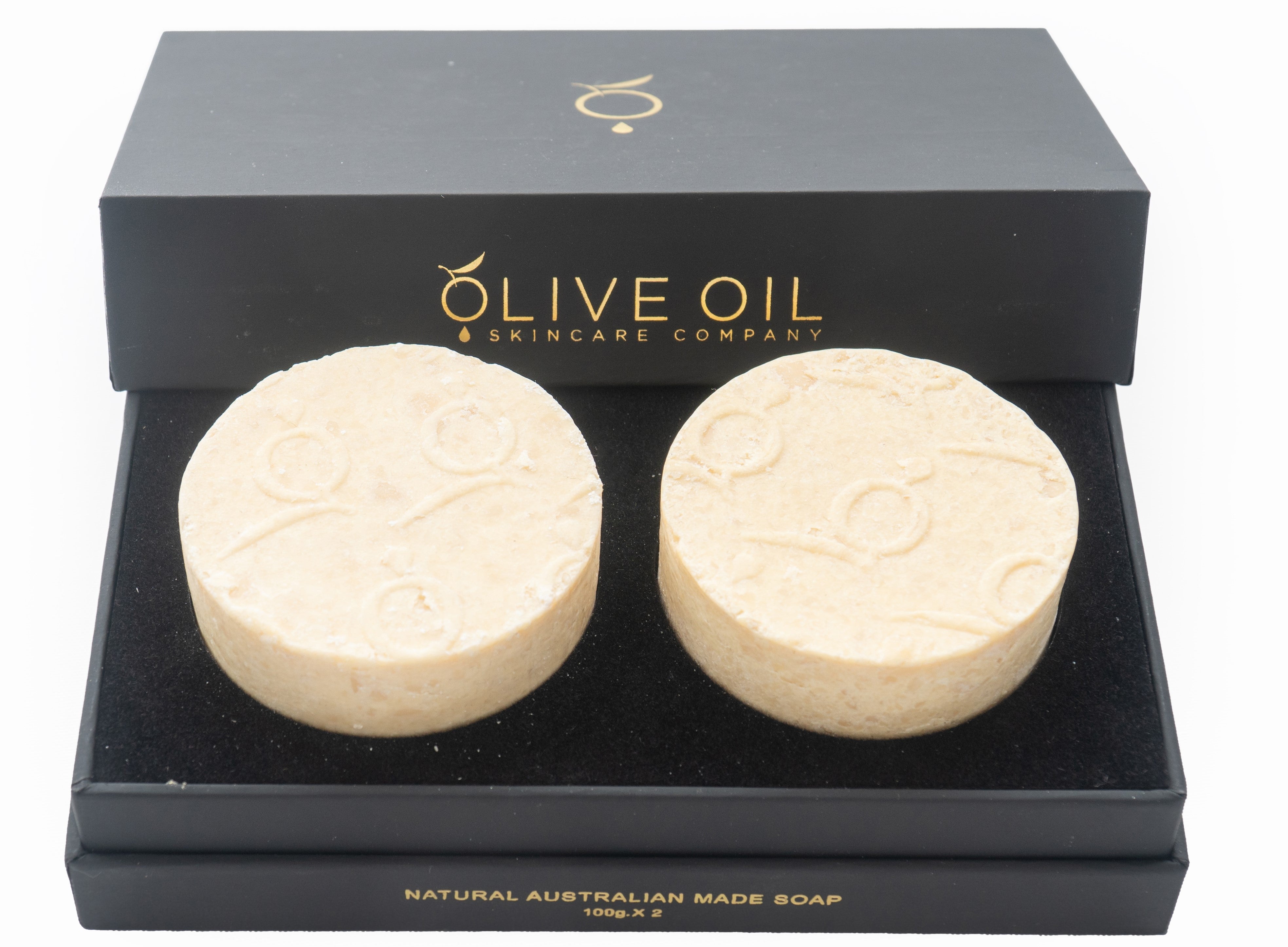 Olive Oil Soap Gift Set Black Label By OOSC All Natural - Rosetta Creative Boutique